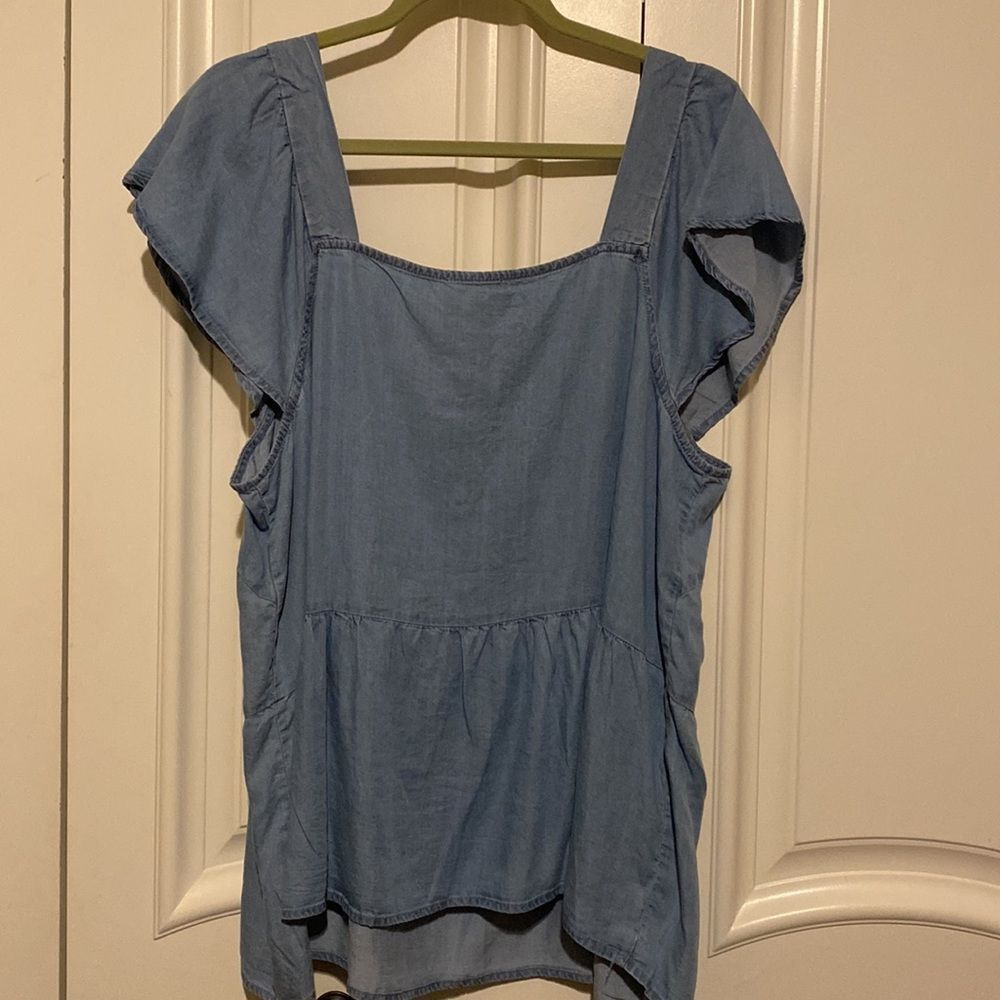 Light Denim Top  - Picture 6 of 9